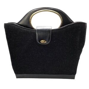 Black Vintage 1950’s tote